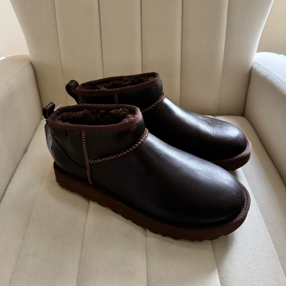 UGG Classic Ultra Mini Leather Regen - US women’s 11, NWT